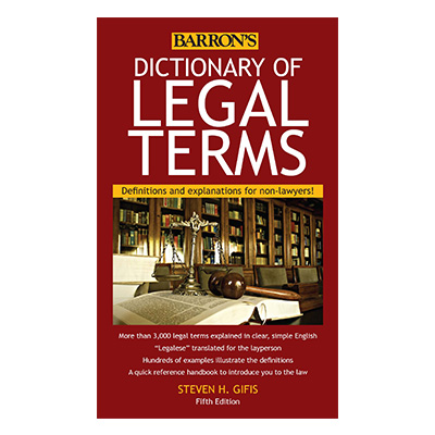 Dictionary of Legal Terms for Kentucky Notaries