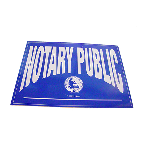 Kentucky Notary Public Decals